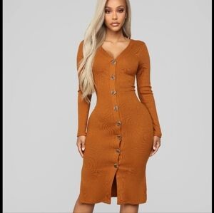 Fashion Nova sweater dress 1X NWT